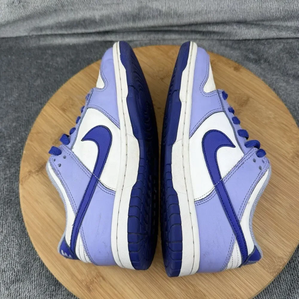 Nike Dunk Low Shoes Boys Size 3.5Y Blue White Basketball Sneakers DZ4456-100